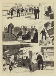 De Amerikaanse Centennial Tentoonstelling, notities op weg naar Philadelphia